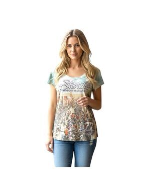 Hot Leathers Sturgis Size 2XL Women’s T-Shirt 2017